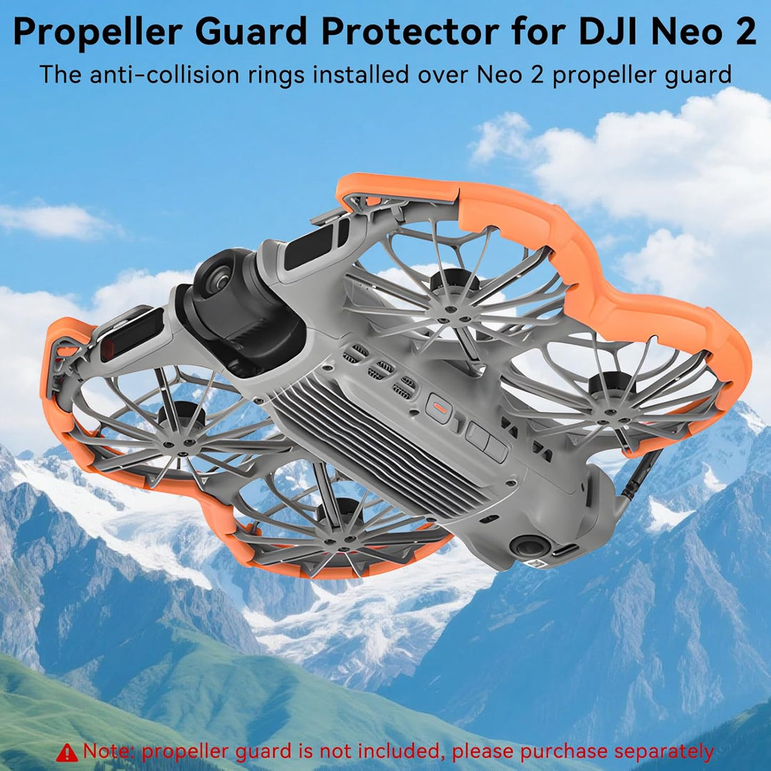 Propellerschutz für DJI Neo 2 - Drohnenzubehör Gimbal Bumper Propeller Guard Protector Kamera-Objekt