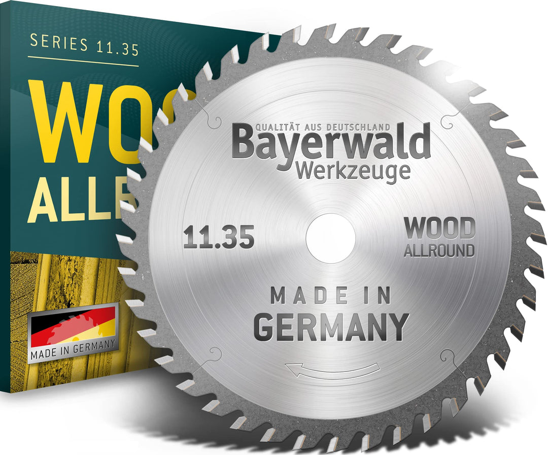 Bayerwald - HM Handkreissägeblatt für Holz - Ø 150 mm x 2,6 mm x 20 mm | Wechselzahn (24 Zähne/grob)