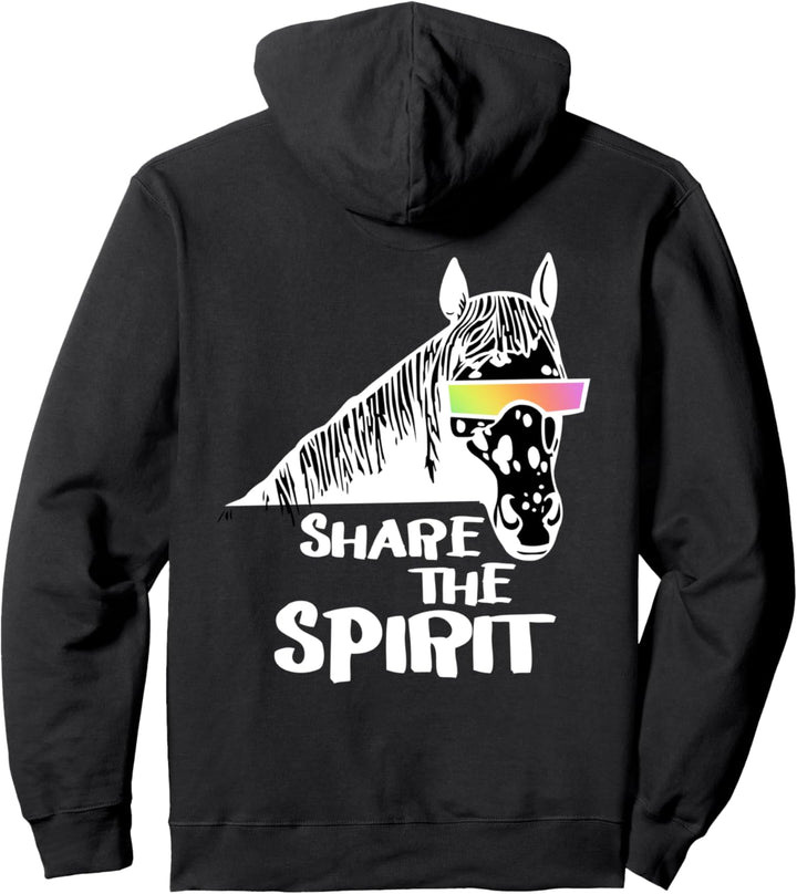 Cool Horse - Share The Spirit 2 - Fan Fun Pullover Hoodie