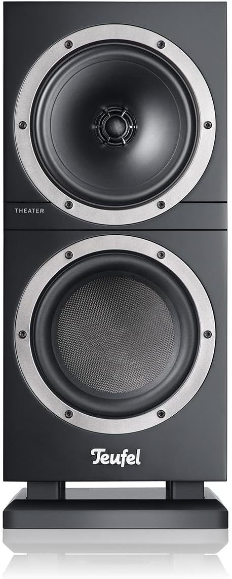 Teufel Theater 500S HiFi Stereo-Regallautsprecher - 2-Wege-Technik, Premium Sound, Bassreflex, gleic