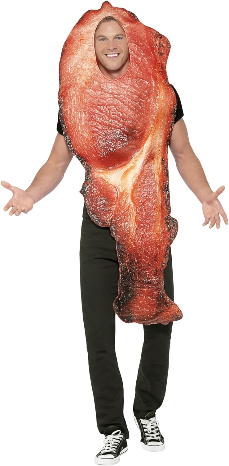 Bacon Costume Einheitsgrösse Rosa, Einheitsgrösse Rosa