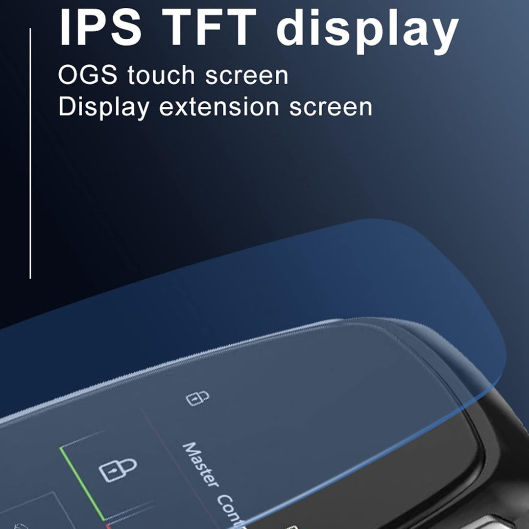 Auto Smart LCD -Schlüssel Touchscreen 5.0 Verbindungskomfort und Sicherheit für Alle Autobesitzer Zi