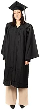 SKÉMATA Abschluss Robe Unisex Leichte Mikrofaser mit Graduierung Kappe und Quaste Inklusive, Geeigne