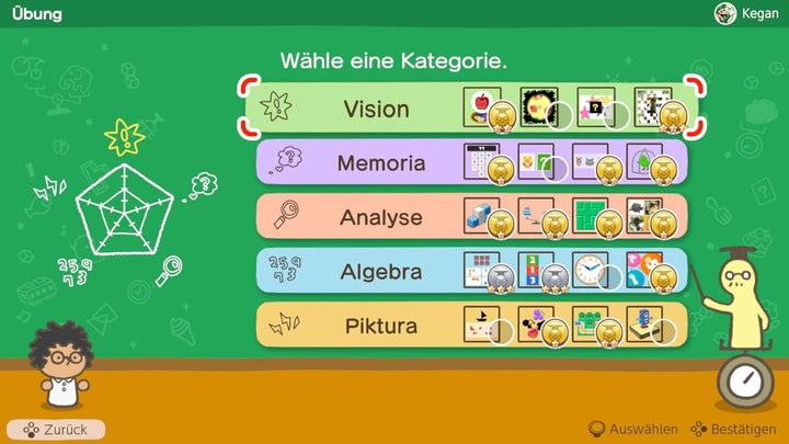 Big Brain Academy: Kopf an Kopf - [Nintendo Switch] Nintendo Switch Standard, Nintendo Switch Standa