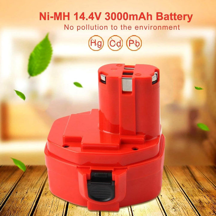 Exmate 14.4V 3.0Ah NI-MH Akku for Makita PA14 1420 1422 1433 1434 1435 1435F 192600-1 193985-8 19269