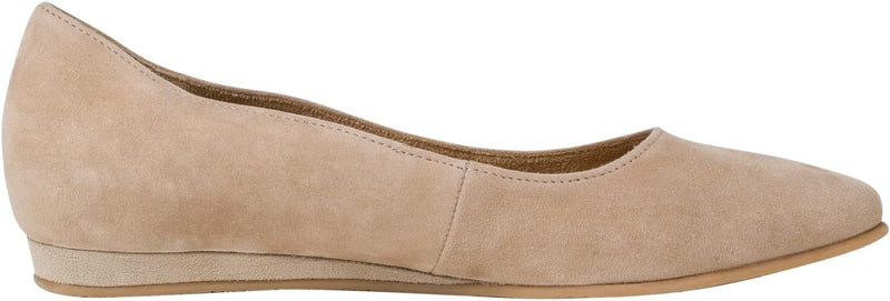 Tamaris Damen Klassische Ballerina 1-22118-28 Schwarz 38 EU Taupe, 38 EU Taupe