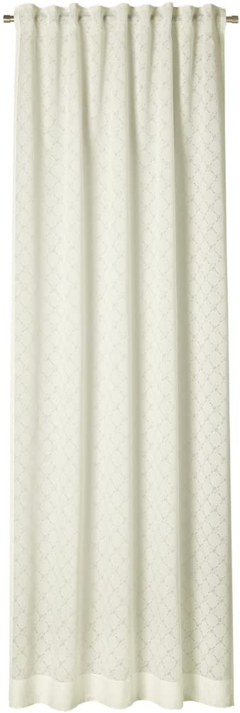 Joop! Living Vorhang mit verdecktem Schlaufenband Lucent Farbe Offwhite Grösse 130x250cm Einfarbig B