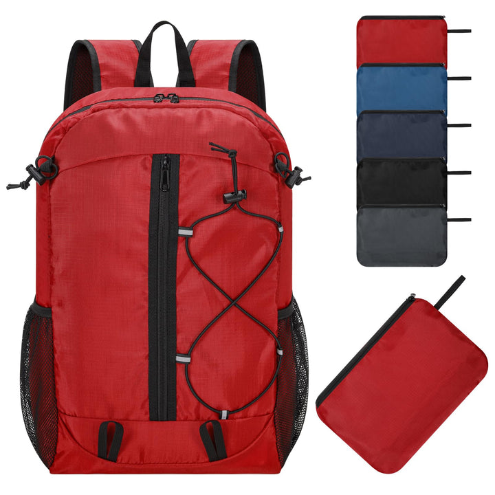 ZZY Wanderrucksack 25L Faltbarer Rucksack – Leichter, Wasserfester Tagesrucksack Daypack für Outdoor