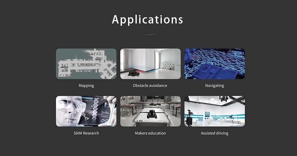 youyeetoo YDLIDAR X4 Pro 360 Degree 2D Laser Range Lidar Sensor Triangular Ranging 10 Meters Scannin