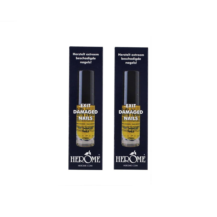 Herome 2-Pack Ende Extrem Beschädigte Nägelol Mandelöl - Repair & Protect- Nagelpflege - Repariert n