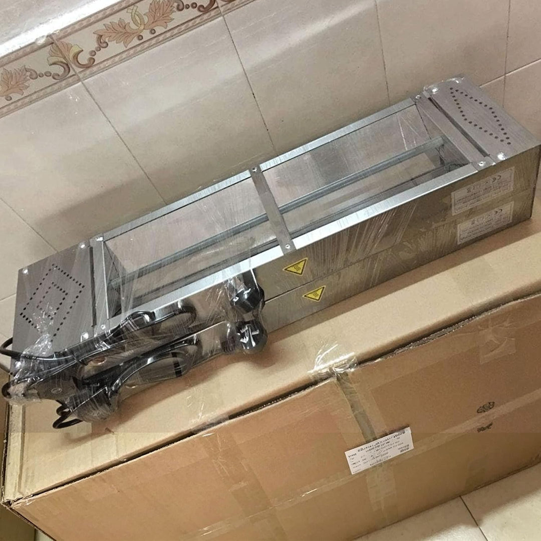 Wärmelampe Küche Gastro, Edelstahl Hängend Wärmelampe für Speisen(120cm) | Speisenwärmer Lampe mit D