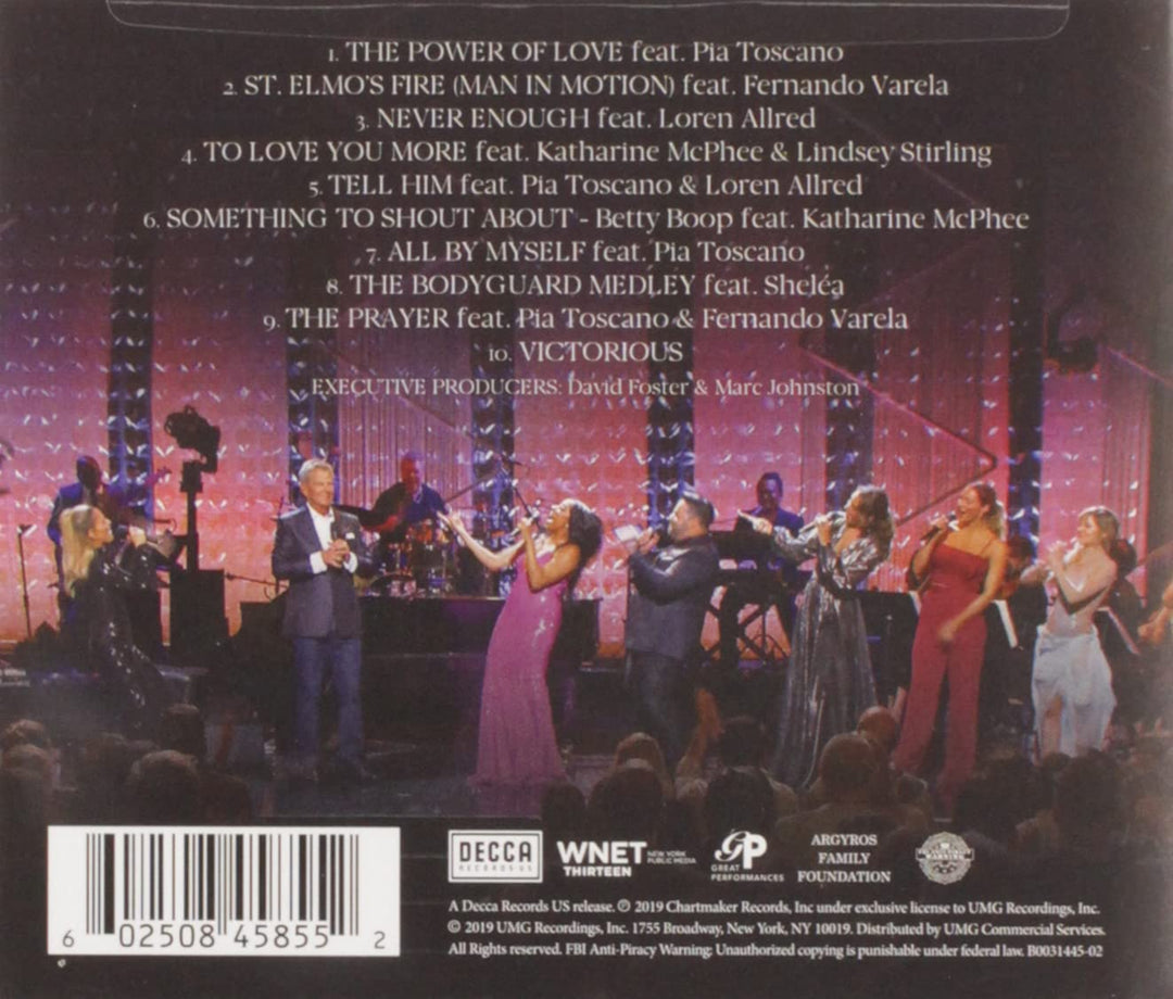 An Intimate Evening, Audio-CD