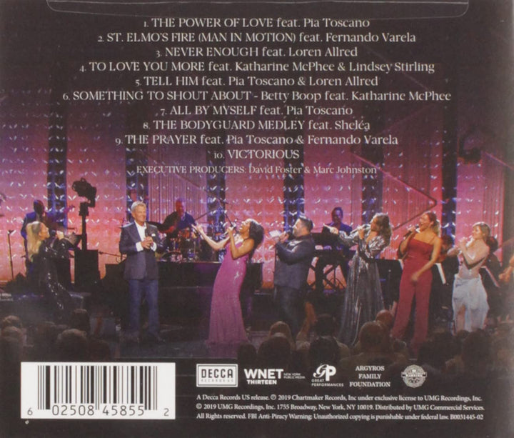 An Intimate Evening, Audio-CD