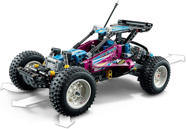 LEGO 42124 Technic Geländewagen, Control+ App-gesteuertes Rennauto Spielzeug für Jungen und Mädchen