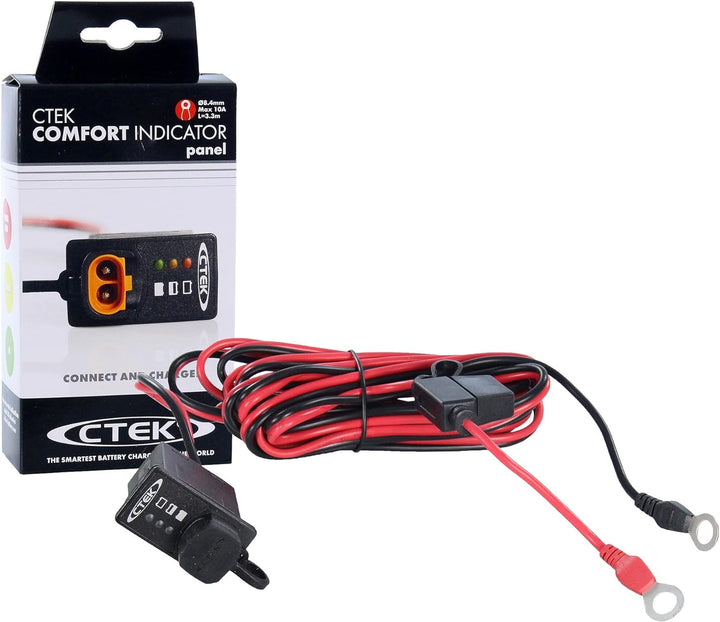 CTEK INDICATOR PANEL 3,3 M, LED-Anzeige zur Anzeige des Batterieladezustands, zeigt an, wann es Zeit