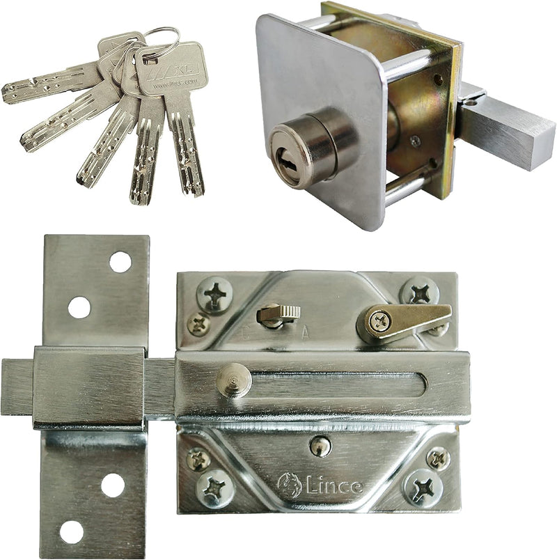 Lince 7930TRAS Spezielles Abstellraum Schloss, Chrome