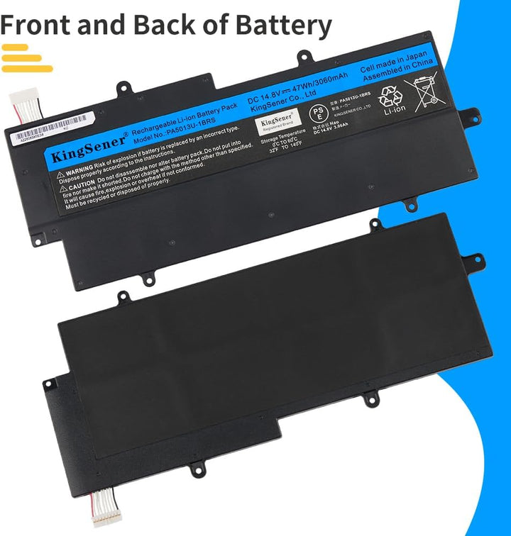 KingSener PA5013U-1BRS PA5013U Laptop Akku Batterie für Toshiba Portege Z835 Z830 Z930 Z935 Ultraboo