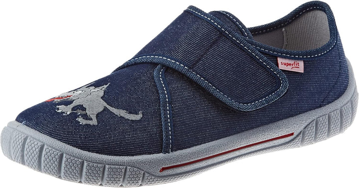 Superfit Jungen Bill Hausschuhe 26 EU Blau 8020, 26 EU Blau 8020
