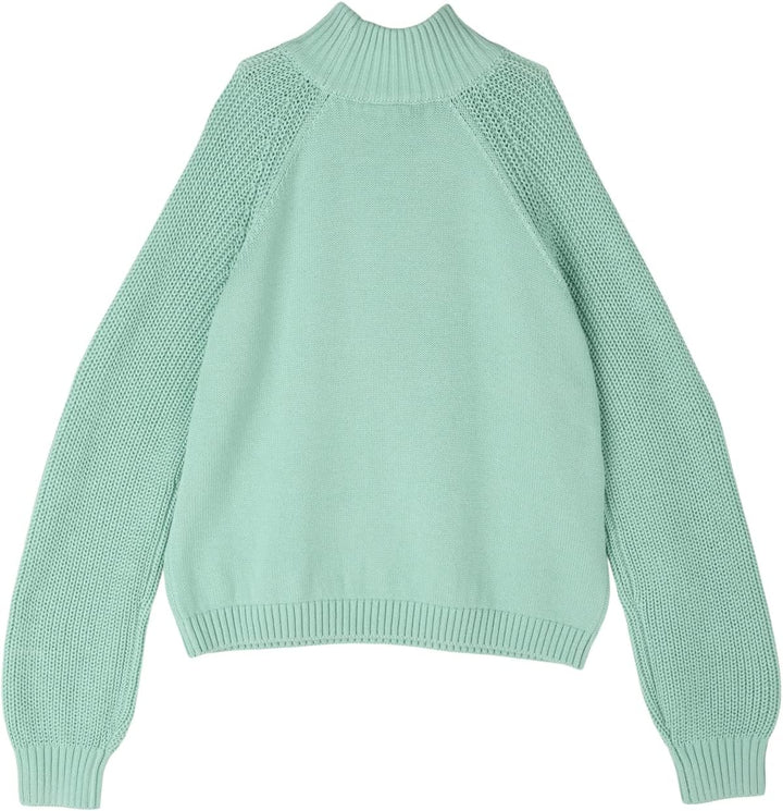 s.Oliver Mädchen Pullover, Grün 7225