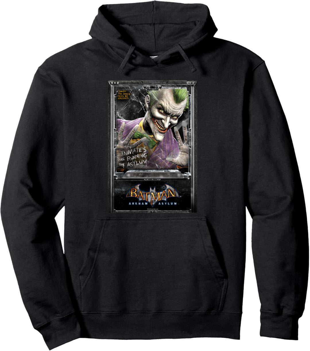 Batman: Arkham Asylum Joker Pullover Hoodie