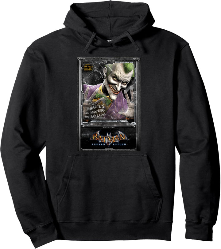 Batman: Arkham Asylum Joker Pullover Hoodie