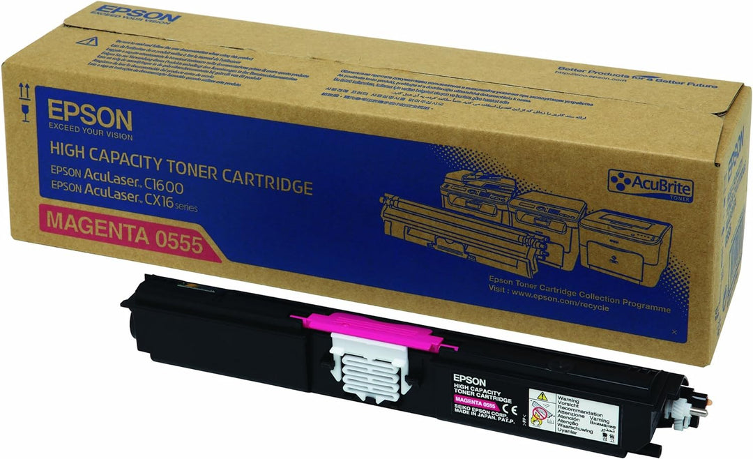 Epson C13S050555 Original Toner Magenta_HC, Magenta_HC