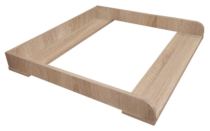 Shefa Kids Wickelaufsatz 800 für Ikea Kommode der Serien MALM, HEMNES und NORDLI, Universal, Eiche,