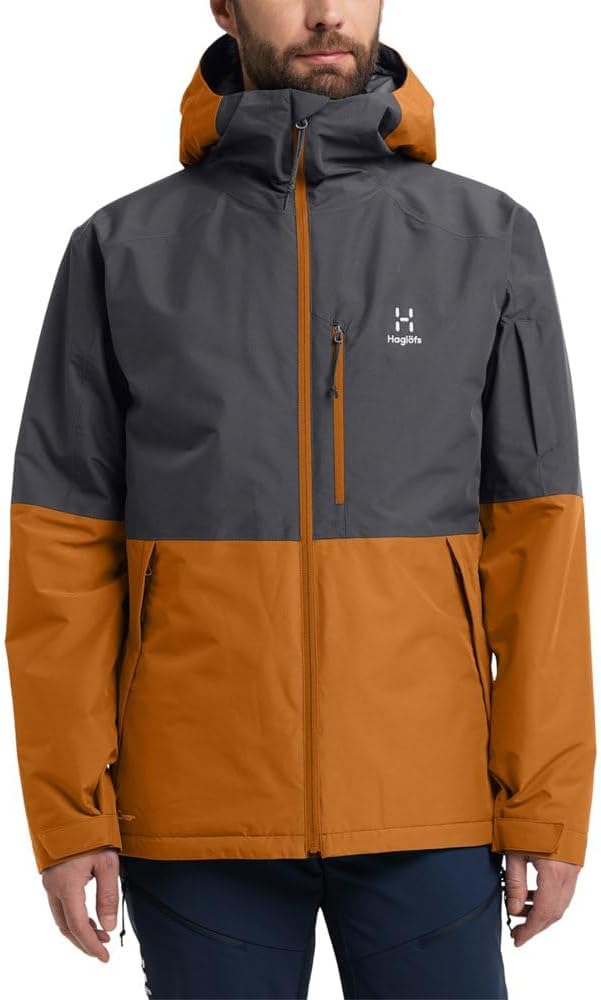 Haglofs Herren Gondol Insulated Jacke S Golden Brown/Magnetite 5m0, S Golden Brown/Magnetite 5m0