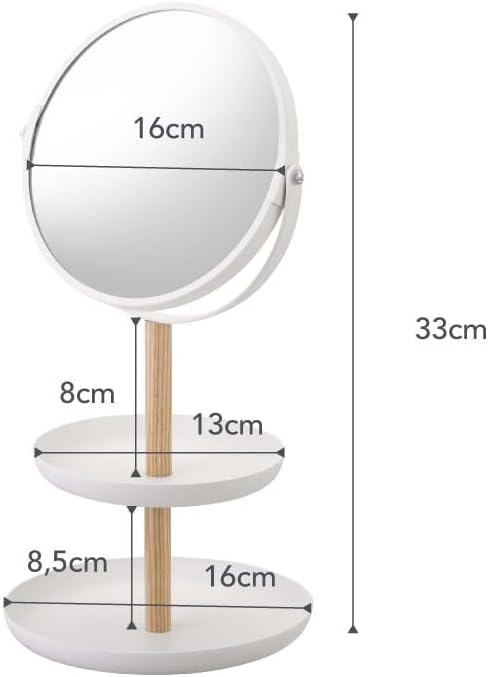 Accessories Tray &amp; Mirror - Tosca