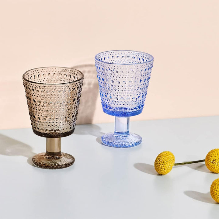 Iittala 1051136 Kastehelmi 2-er Set Gläser, 26cl, leinen, Glas 26 cl Leinen, 26 cl Leinen