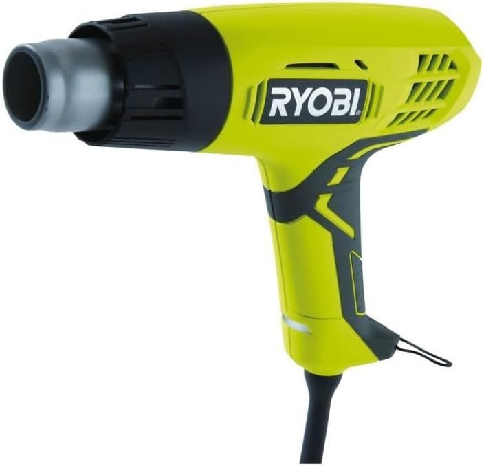 Ryobi 5133001137 Heissluftgebläse Typ EHG2000, 2000 W, Schwarz, Grün