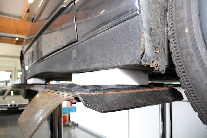 Kunststoffblock Kunststoffklotz Hebebühnen Busching 100379 | PE Block, PE Klotz | Kunststoffaufleger