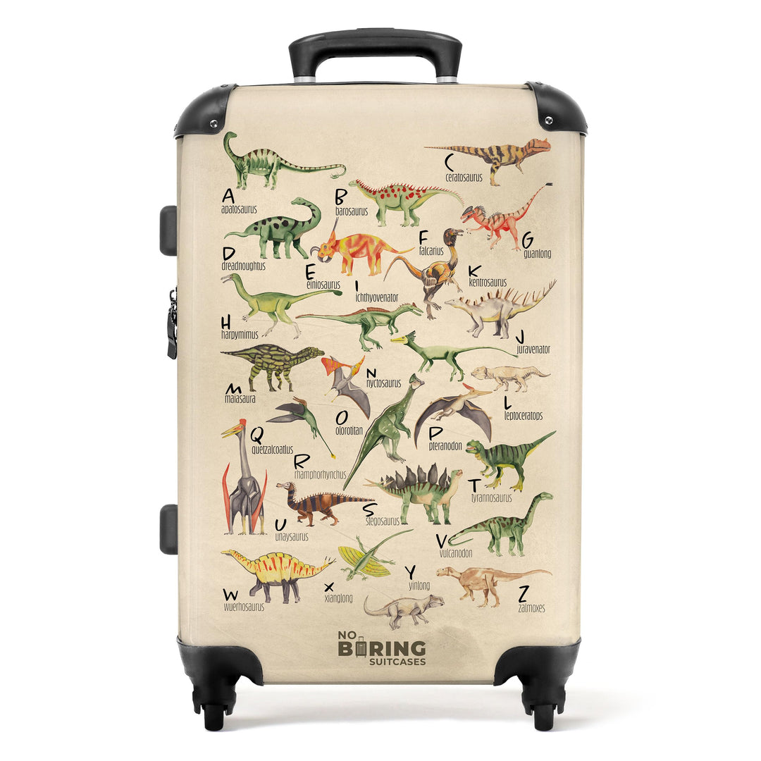 NoBoringSuitcases.com® Reisekoffer Geschenk Junge Rollkoffer Reisekoffe Trolli Suitcase Koffer Gross