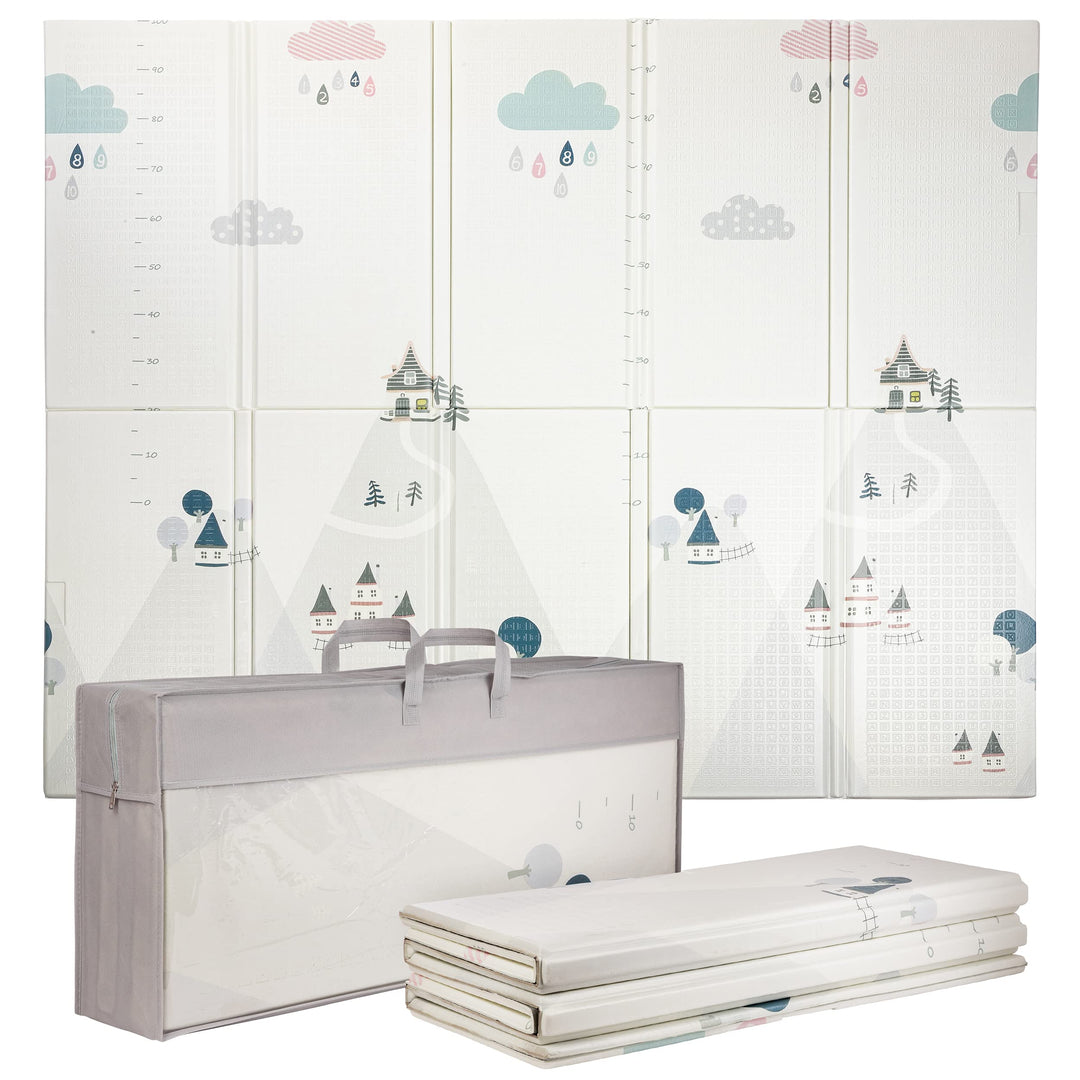ONVAYA® Spielmatte für Babys & Kinder | Krabbelmatte faltbar | Bodenmatte für Kinderzimmer & Outdoor