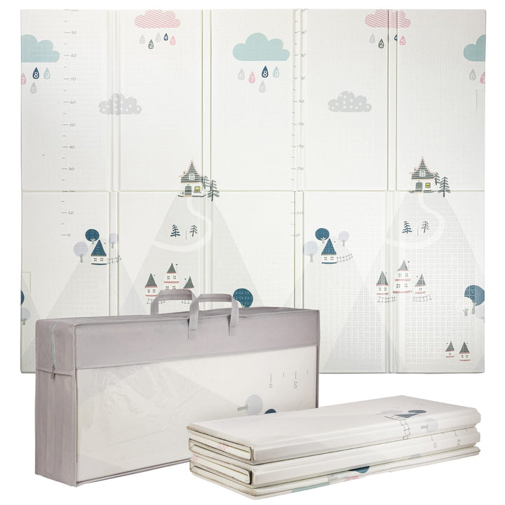 ONVAYA® Spielmatte für Babys & Kinder | Krabbelmatte faltbar | Bodenmatte für Kinderzimmer & Outdoor