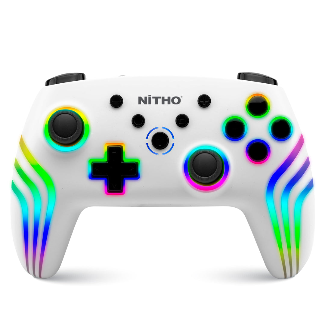 NITHO NEXUS Wireless Controller Kompatibel mit Switch/Switch 2/Lite/OLED/PC/Android, Gamepad mit 6 A