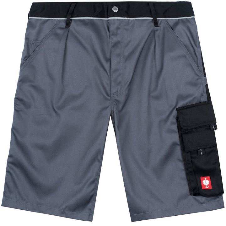 Engelbert Strauss Herren Arbeitsshorts e.s.Image inkl. gratis SHG Ohrstöpsel 54 Grau/Schwarz, 54 Gra