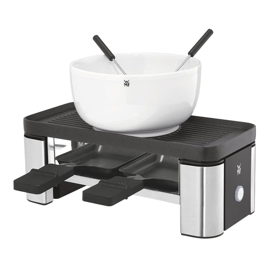 WMF WMF KÜCHENminis Raclette für zwei Edelstahl rostfrei