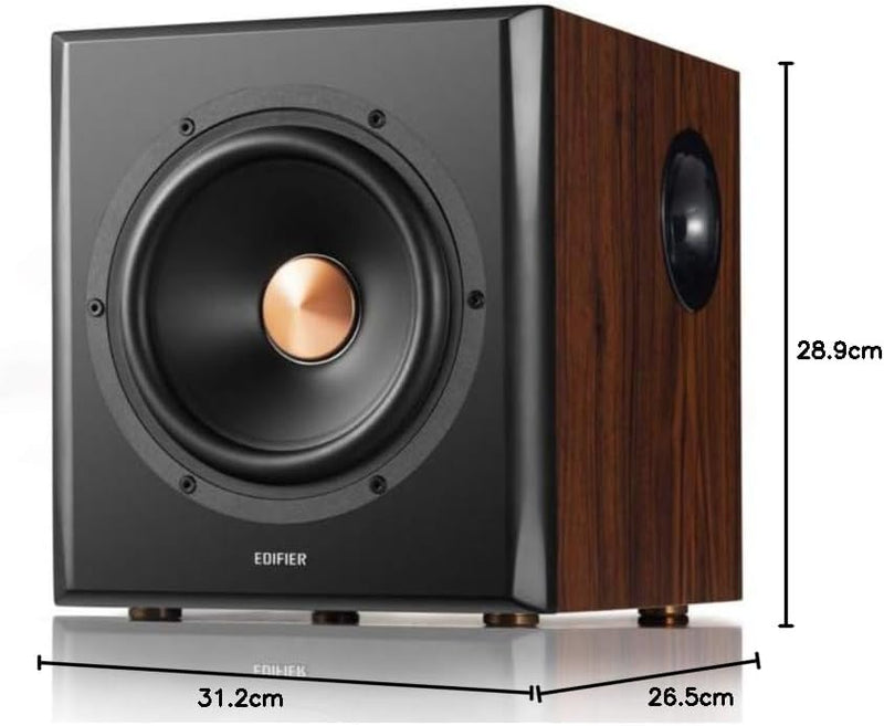 Edifier S360DB 2.1 Regellautsprecher und Subwoofer Lautsprechersystem Bluetooth V5.1 aptX kabelloser