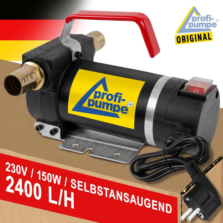 230V Dieselpumpe Heizölpumpe Biodiesel-Pumpe Ölpumpe Diesel Star 160 mit Anschluss Elektro Fasspumpe
