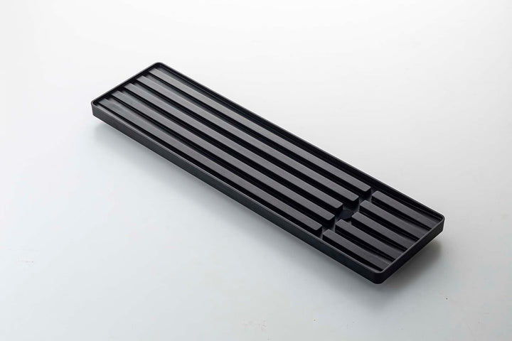 YAMAZAKI Geschirrabtropfgestell, Stahl, Schwarz, One Size