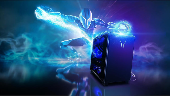 ERAZER Bandit P20 Gaming Desktop PC (Intel Core i5-12400, 16GB DDR4 RAM, Intel Arc A750 8GB GDDR6, 1