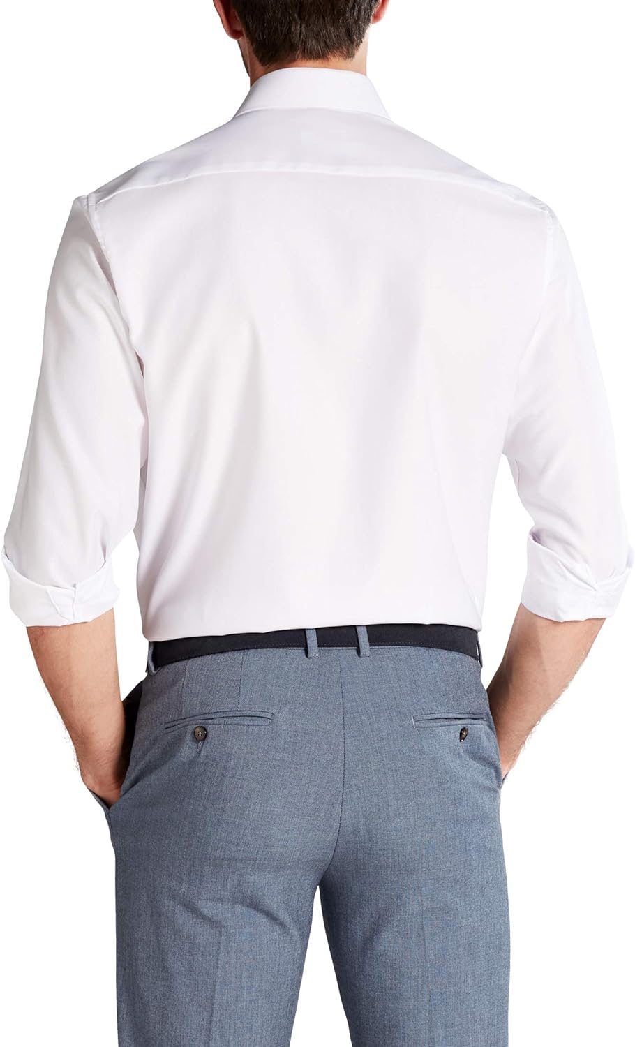 eterna Langarm Hemd Comfort Fit Twill unifarben
