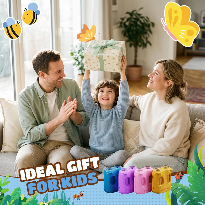 1000X Digital Mikroskop für Kinder Pocket: 2-in-1 Lupe & 10X Teleskop - Geschenk für Jungen Mädchen