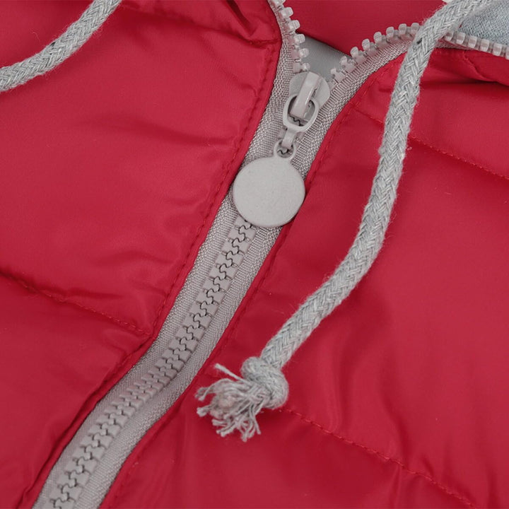 YOUTHUP West Damen Steppweste mit Kapuze Leicht Winterweste Freizeit Outdoor Ärmellos Jacke Gilet Bo