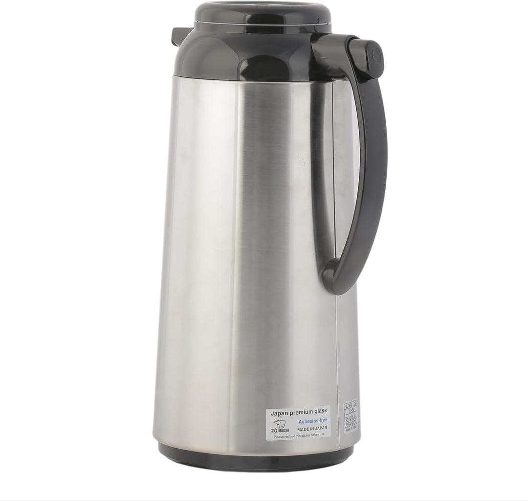 Zojirushi Premium Thermal 1.85 Liter Carafe, Brushed Stainless Steel by Zojirushi Schwarz / Chrom, S