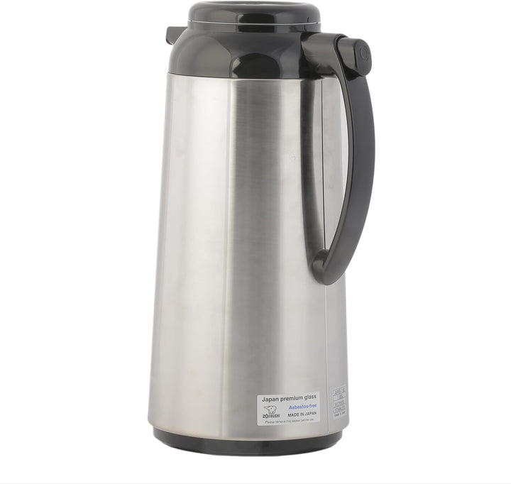 Zojirushi Premium Thermal 1.85 Liter Carafe, Brushed Stainless Steel by Zojirushi Schwarz / Chrom, S