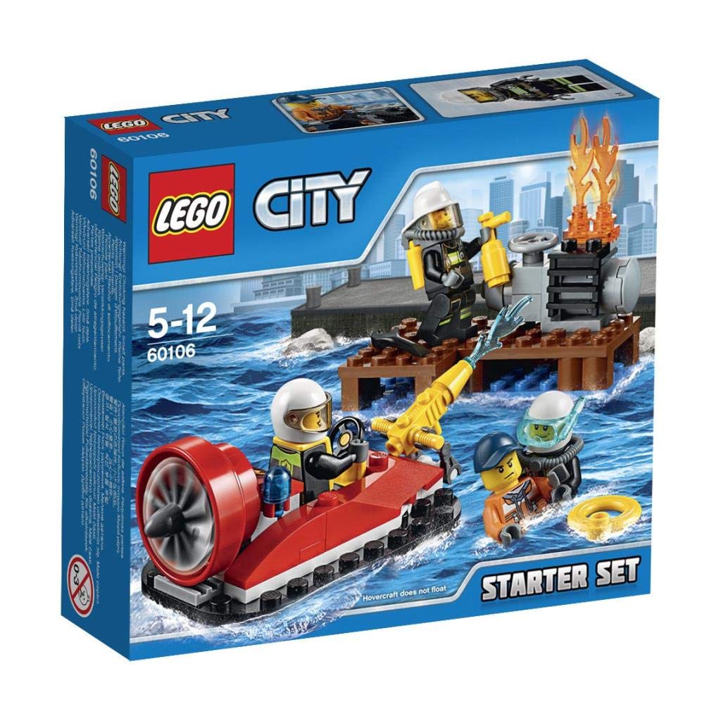 LEGO City 60106 - Feuerwehr-Starter-Set Starterset, Starterset