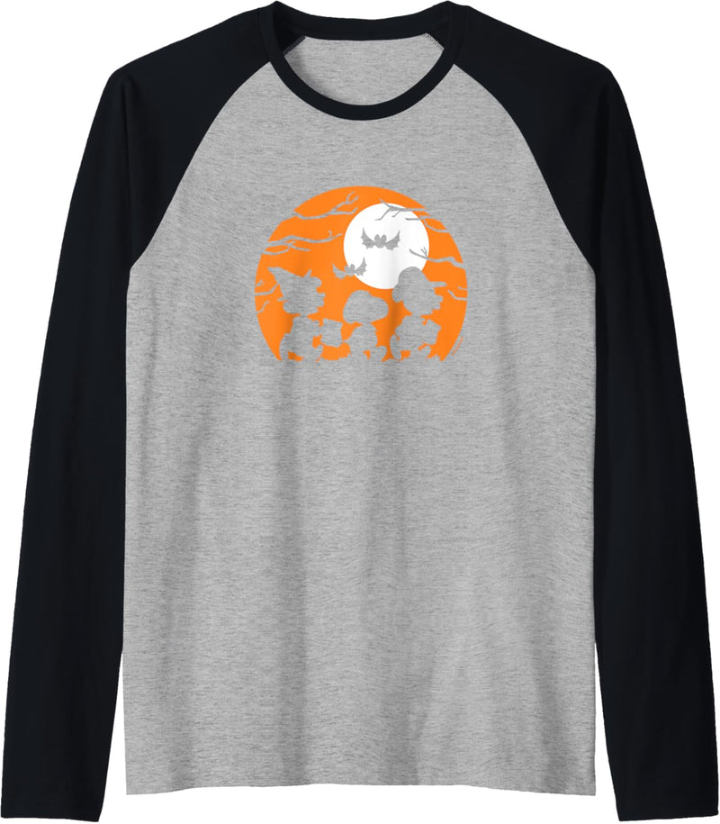 Peanuts - Halloween - Trick Or treat Silhouettes Raglan