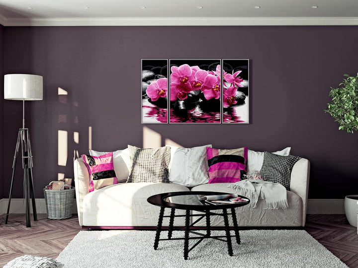 Schipper 609260603 Malen nach Zahlen, Orchideen - Bilder malen für Erwachsene, inklusive Pinsel und